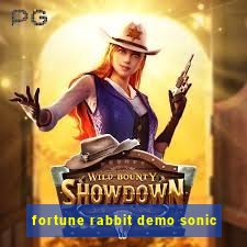 fortune rabbit demo sonic